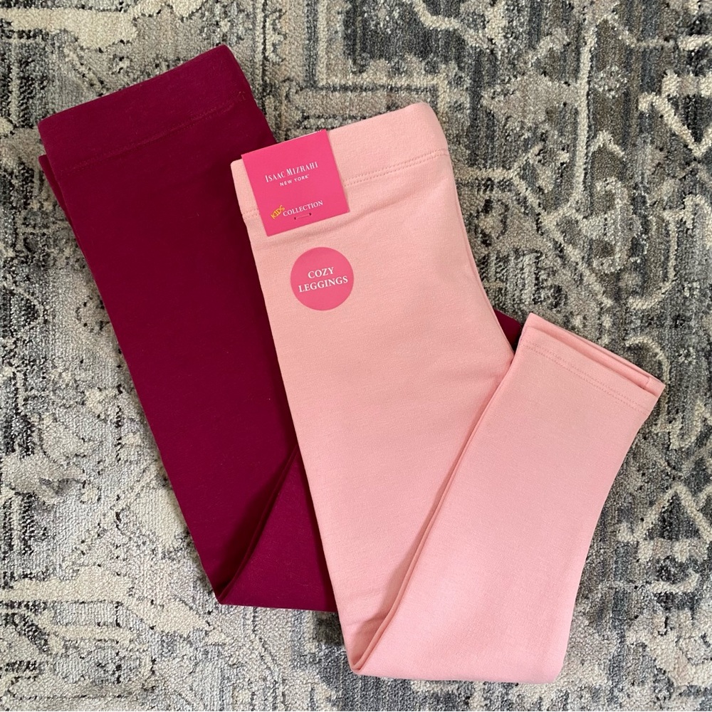 Isaac Mizrahi Toddler Girl Plush Leggings Bundle